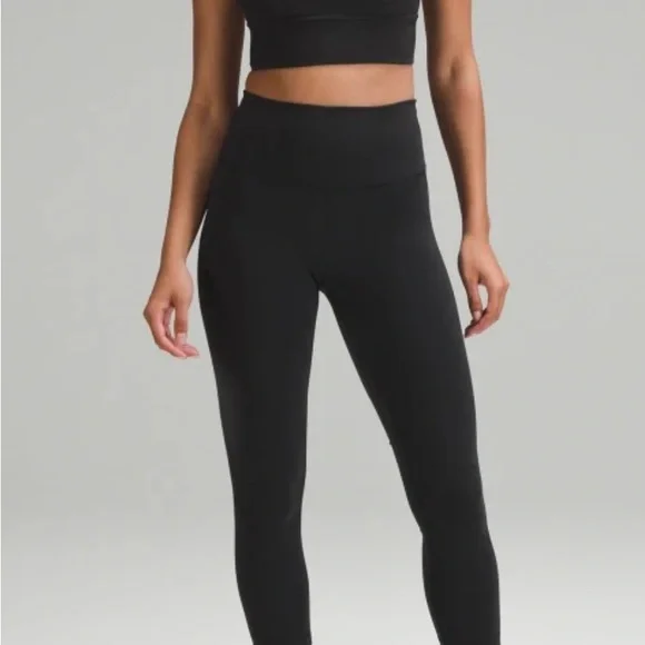 Lululemon Wunder Train Longline Bra - Aligned Leggings- High Waisted - Picture 2 of 5